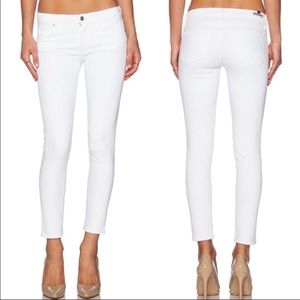 Citizens of Humanity White Jeans Aveden Sz 25